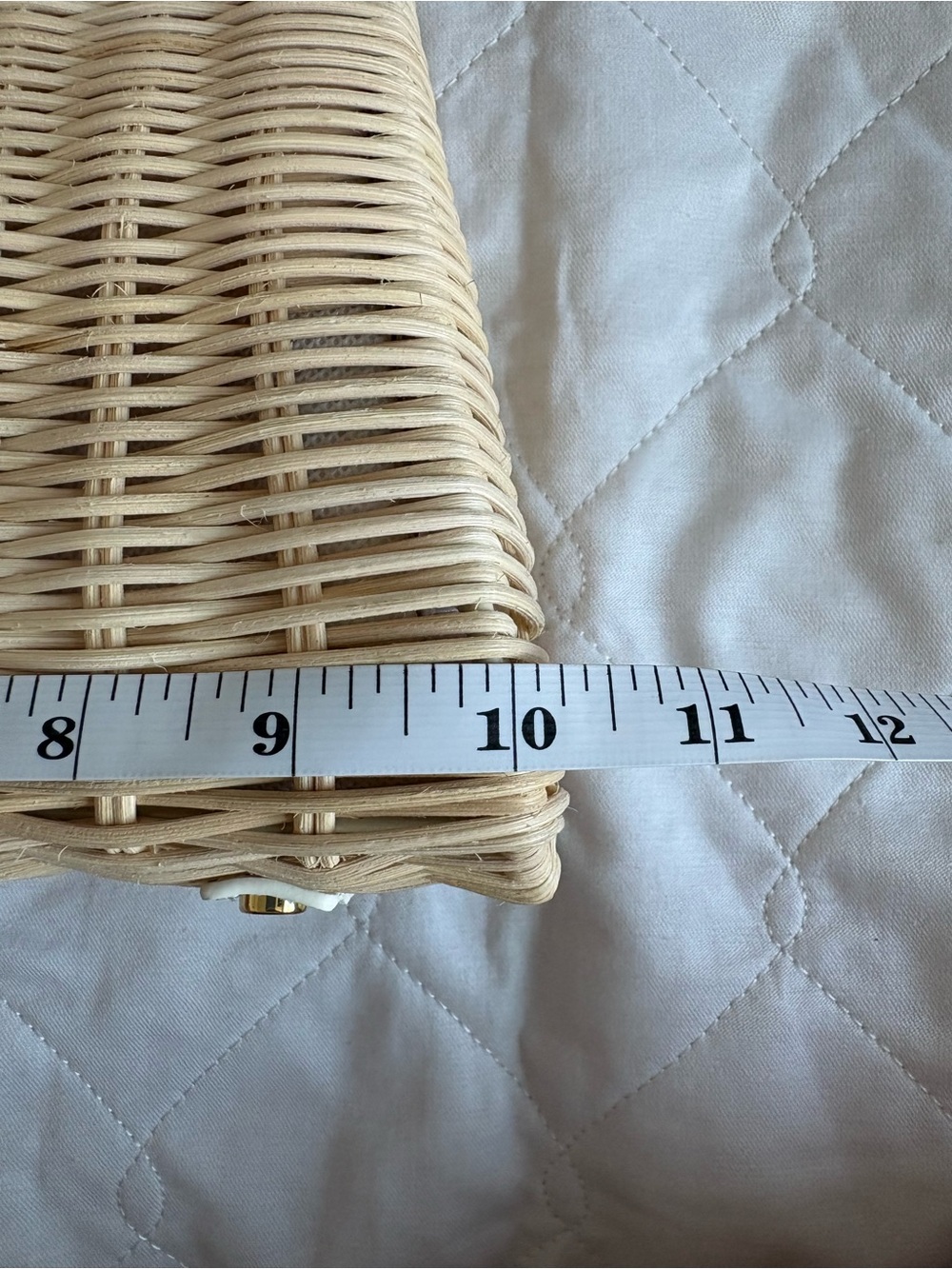Lilly Pulitzer Leena Top Handle Wicker Bag - Picture 10 of 12